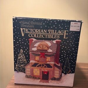 Hand-Painted Porcelain House